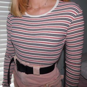 Striped brandy Melville top